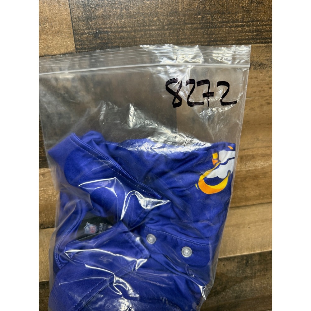 Los Angeles Rams NFL Team Apparel Royal Blue‎ Polo Shirt Mens Large - Picture 6 of 6